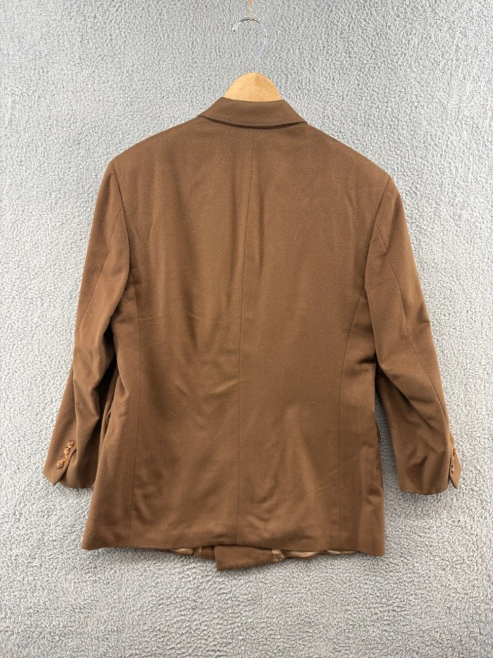 Vintage John W Nordstrom Loro Piana Cashmere Double Breasted Blazer 41R